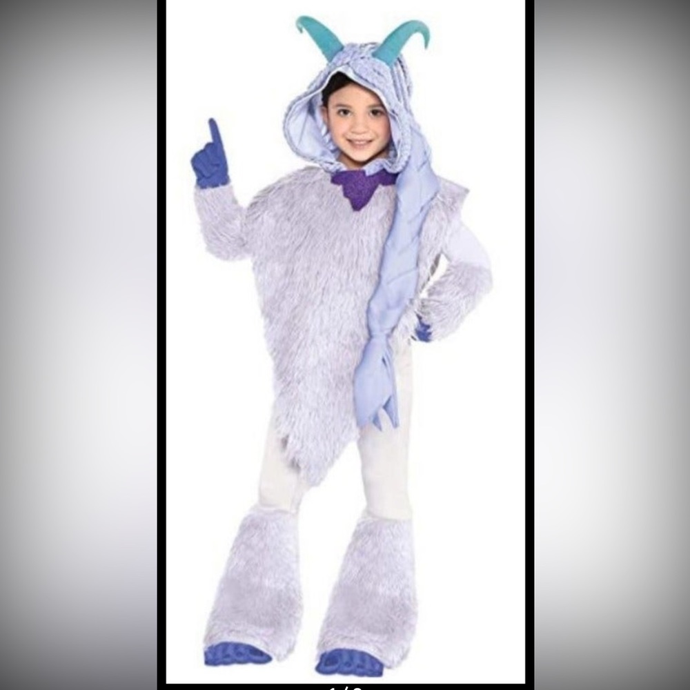 Child Sm (4-6) Small Foot Meechee Costume NEW BUT NOT IN ORIGINAL PACKAGE!